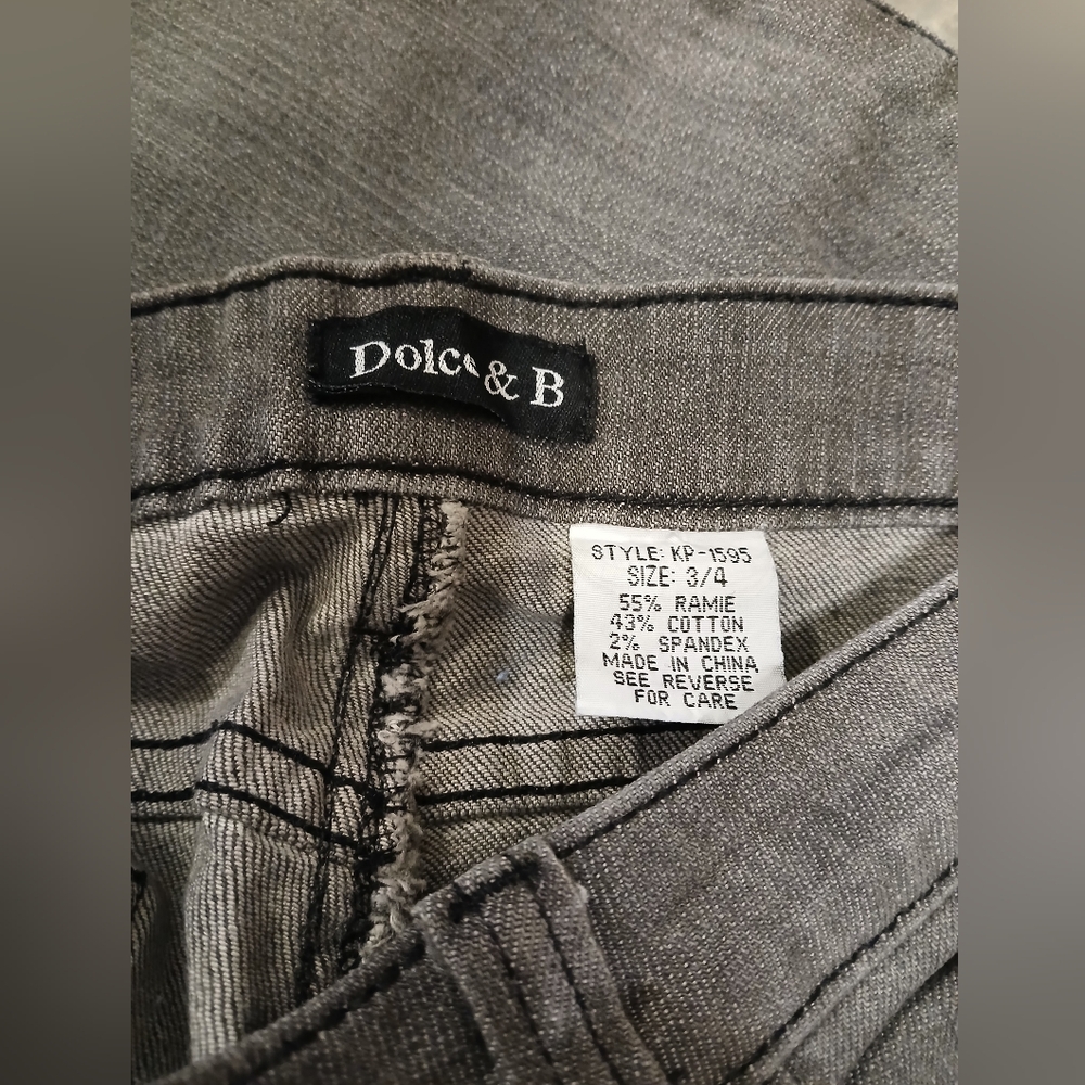Dolce & B Women's Charcoal Skinny Jeans - Picture 7 of 8